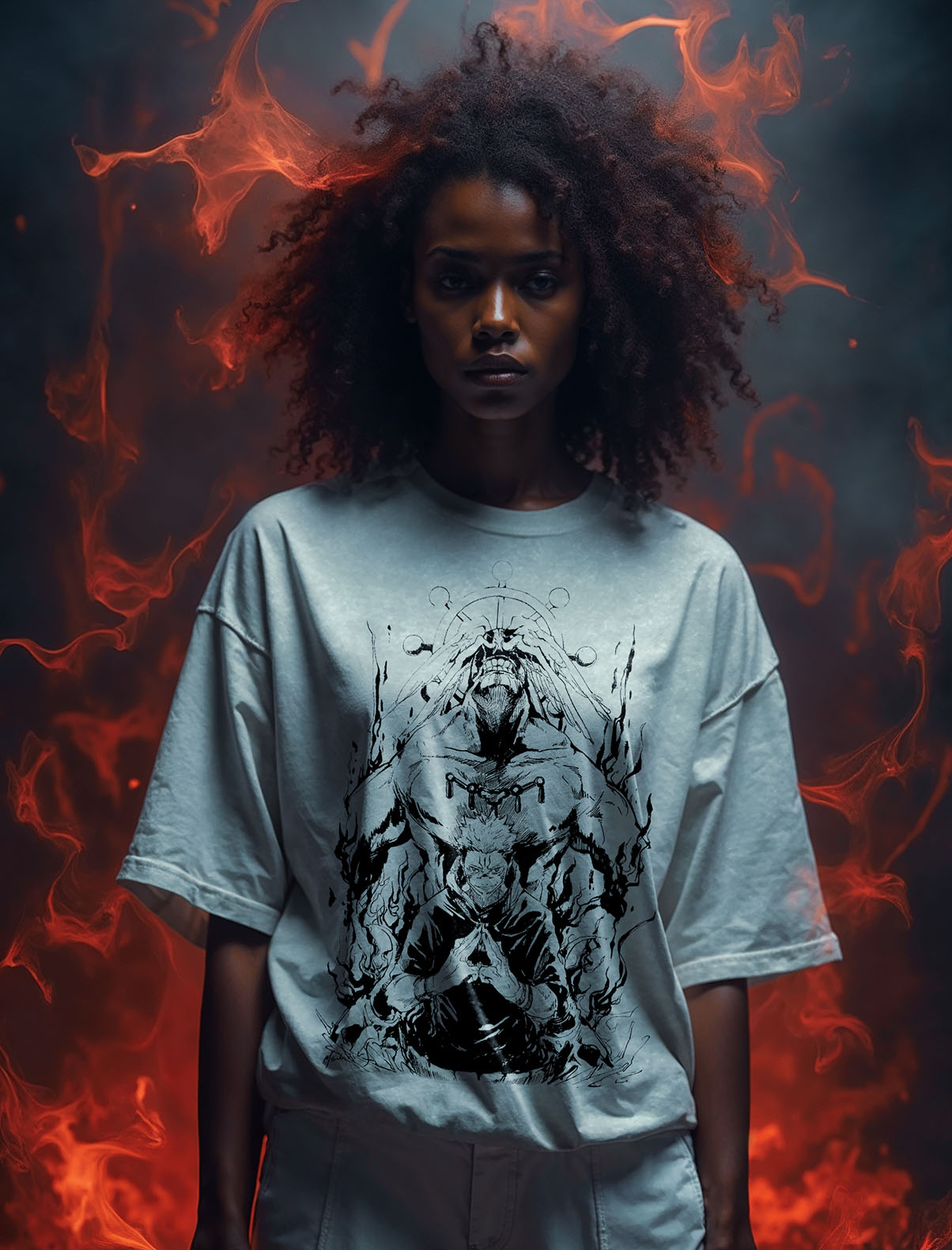 Sukuna & Mahoraga Dominion Vintage T-Shirt