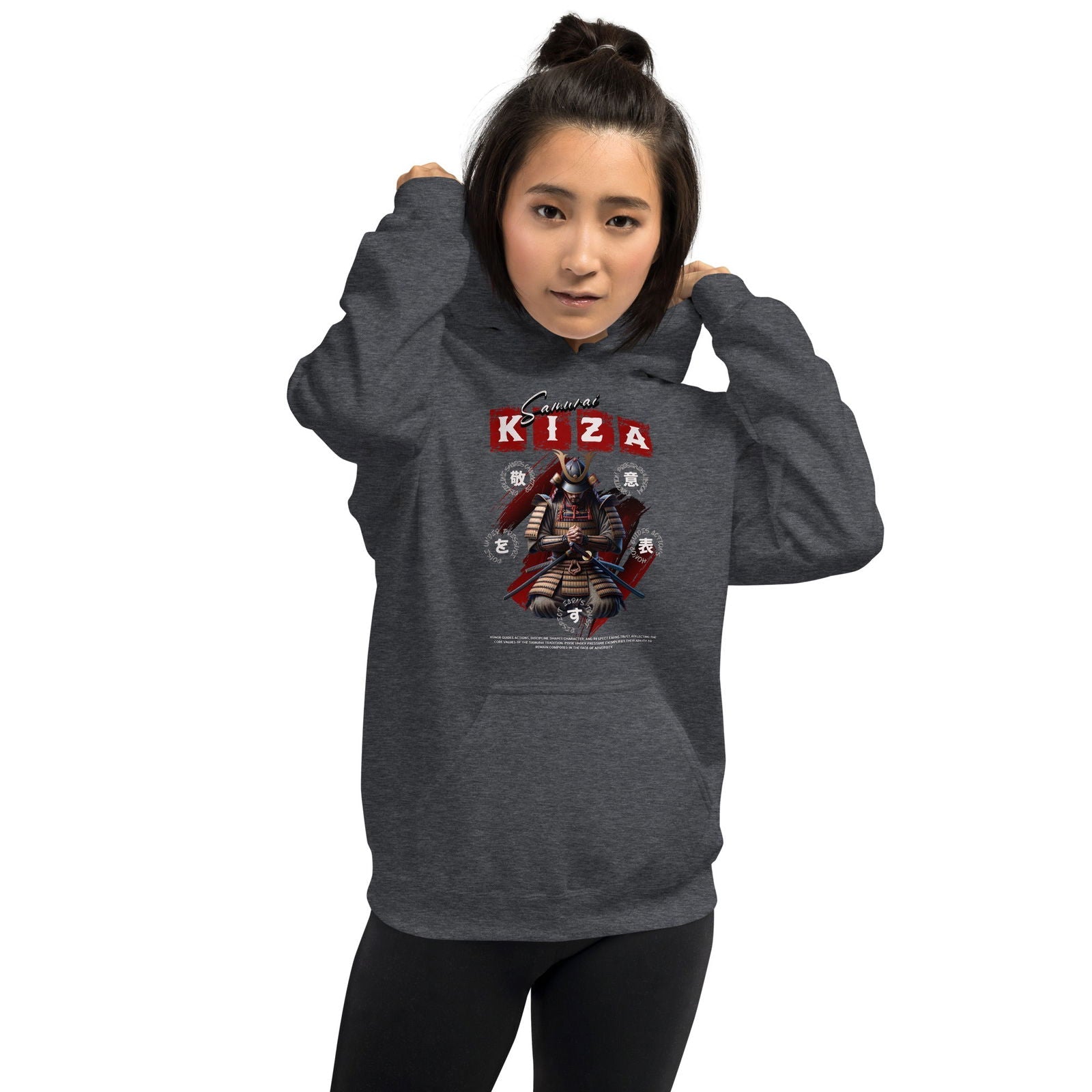 Gym Hoodie - Summer Cotton Blend - Samurai Kiza