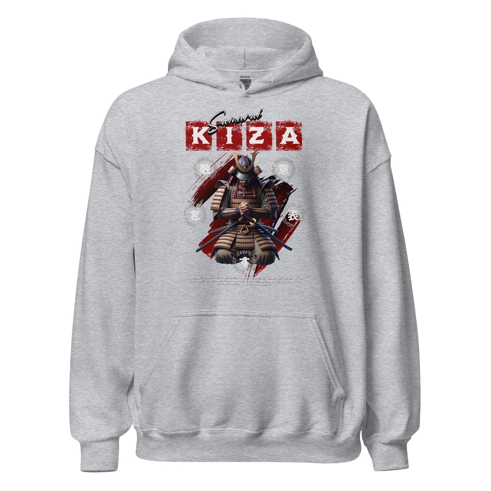 Gym Hoodie - Summer Cotton Blend - Samurai Kiza
