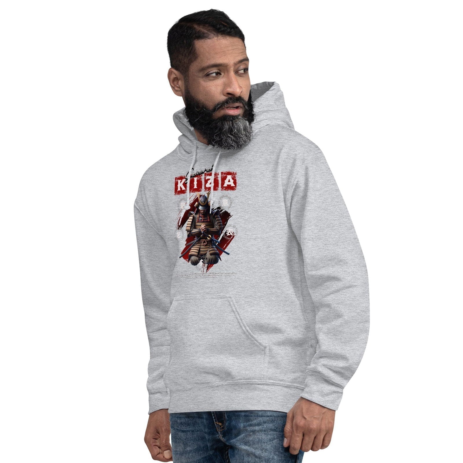 Gym Hoodie - Summer Cotton Blend - Samurai Kiza