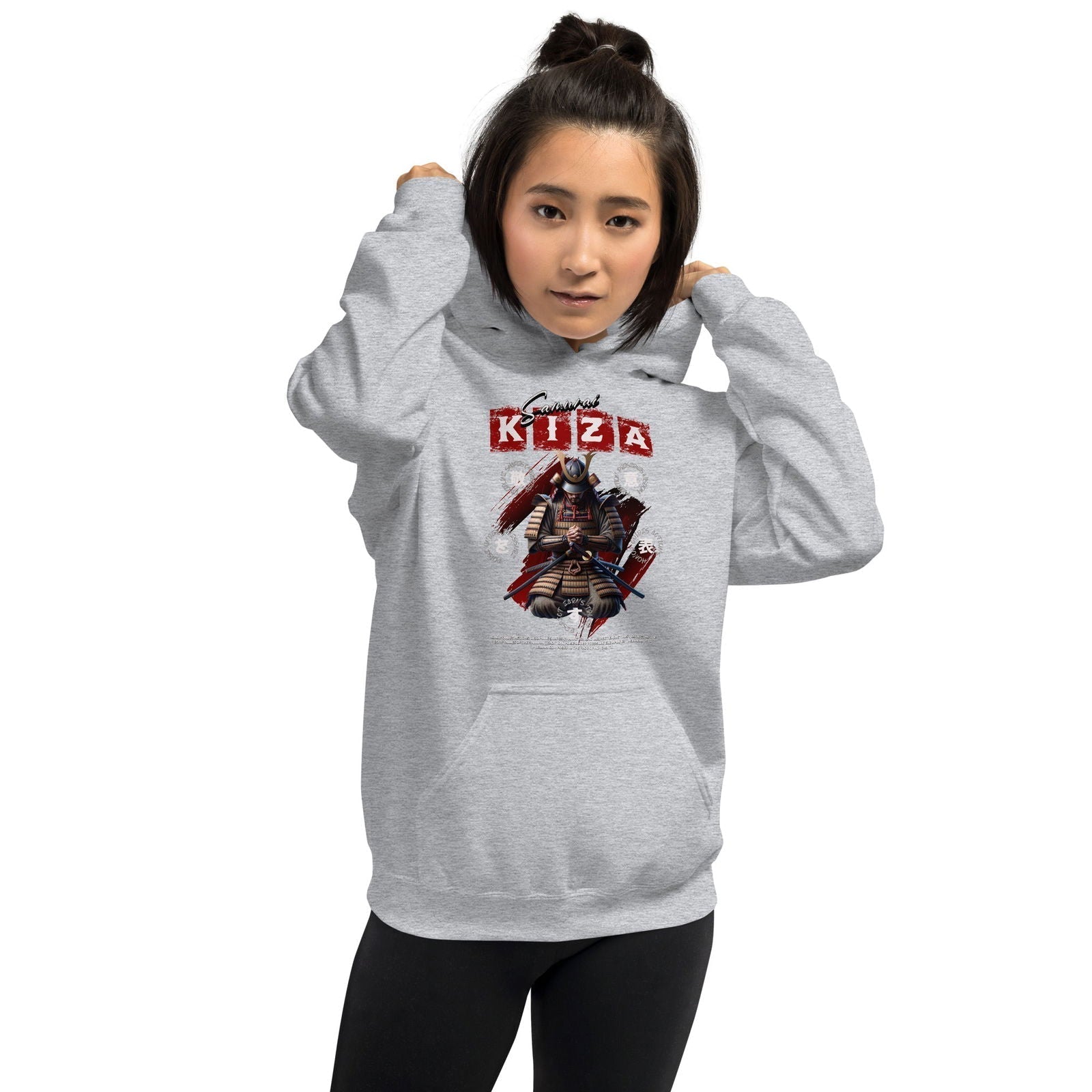 Gym Hoodie - Summer Cotton Blend - Samurai Kiza