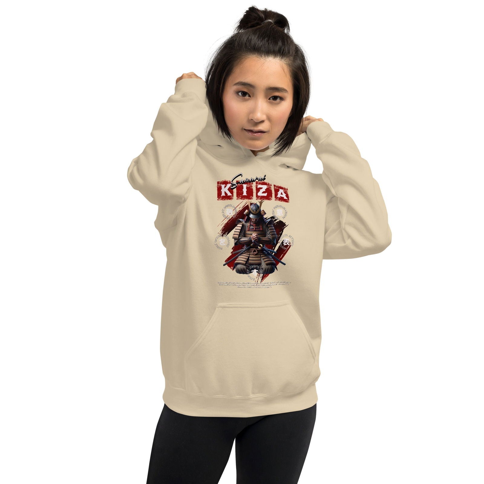 Gym Hoodie - Summer Cotton Blend - Samurai Kiza