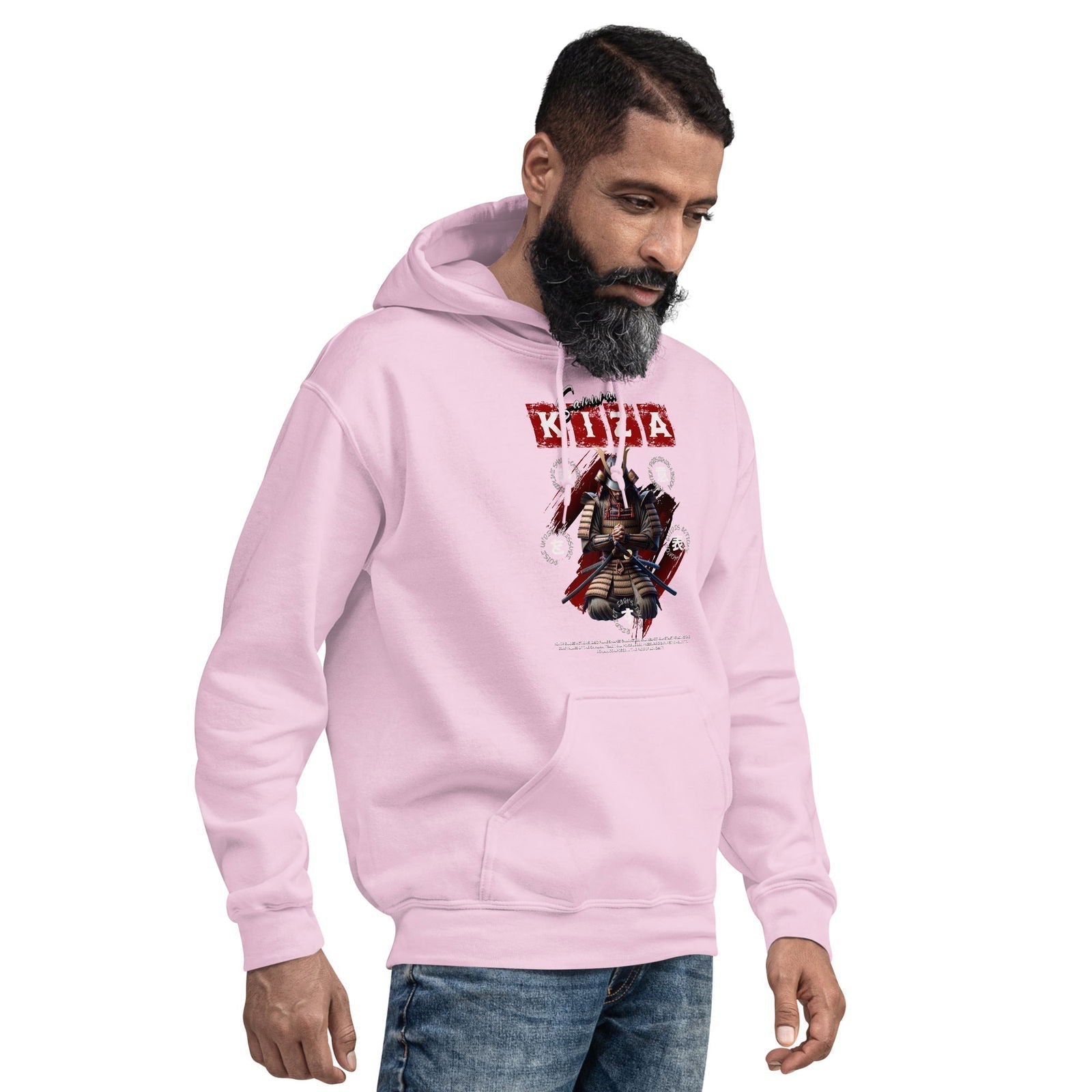 Gym Hoodie - Summer Cotton Blend - Samurai Kiza