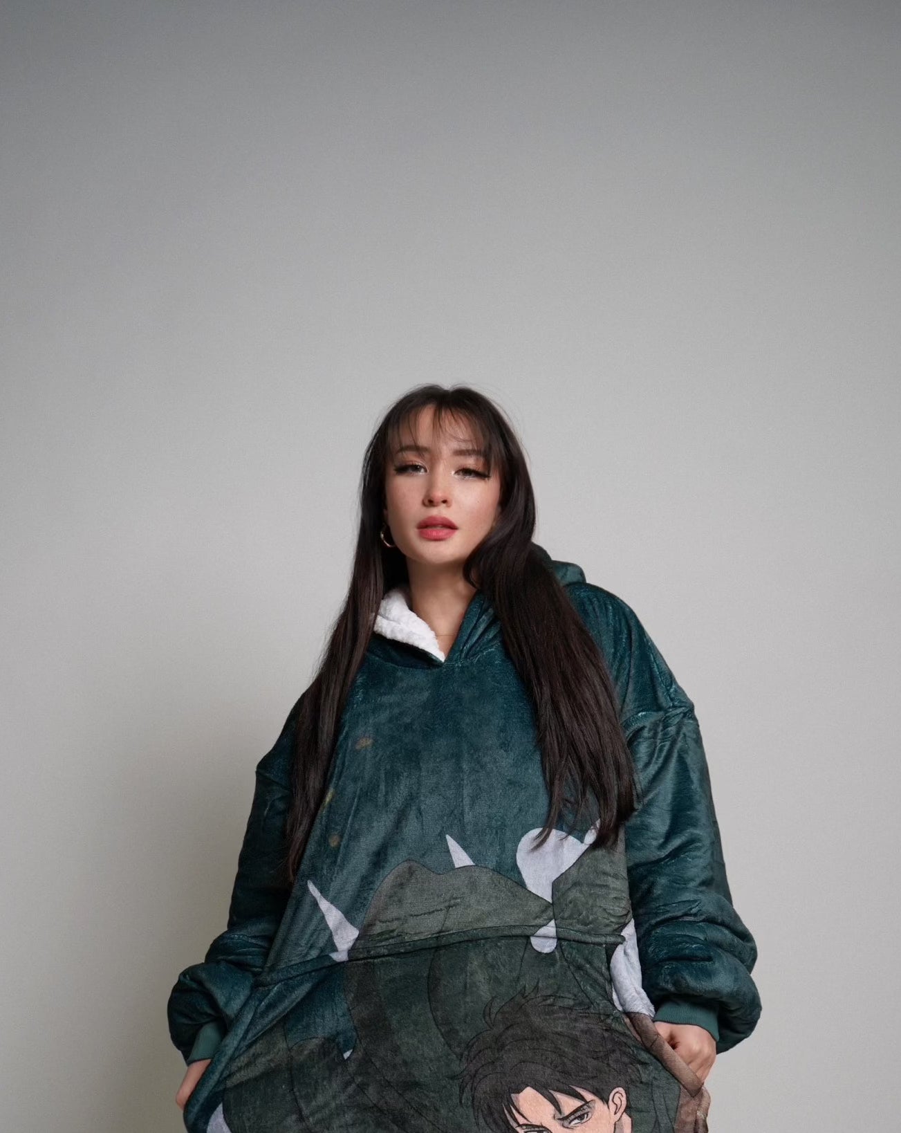 Levi Kuschelpullover mit Decke