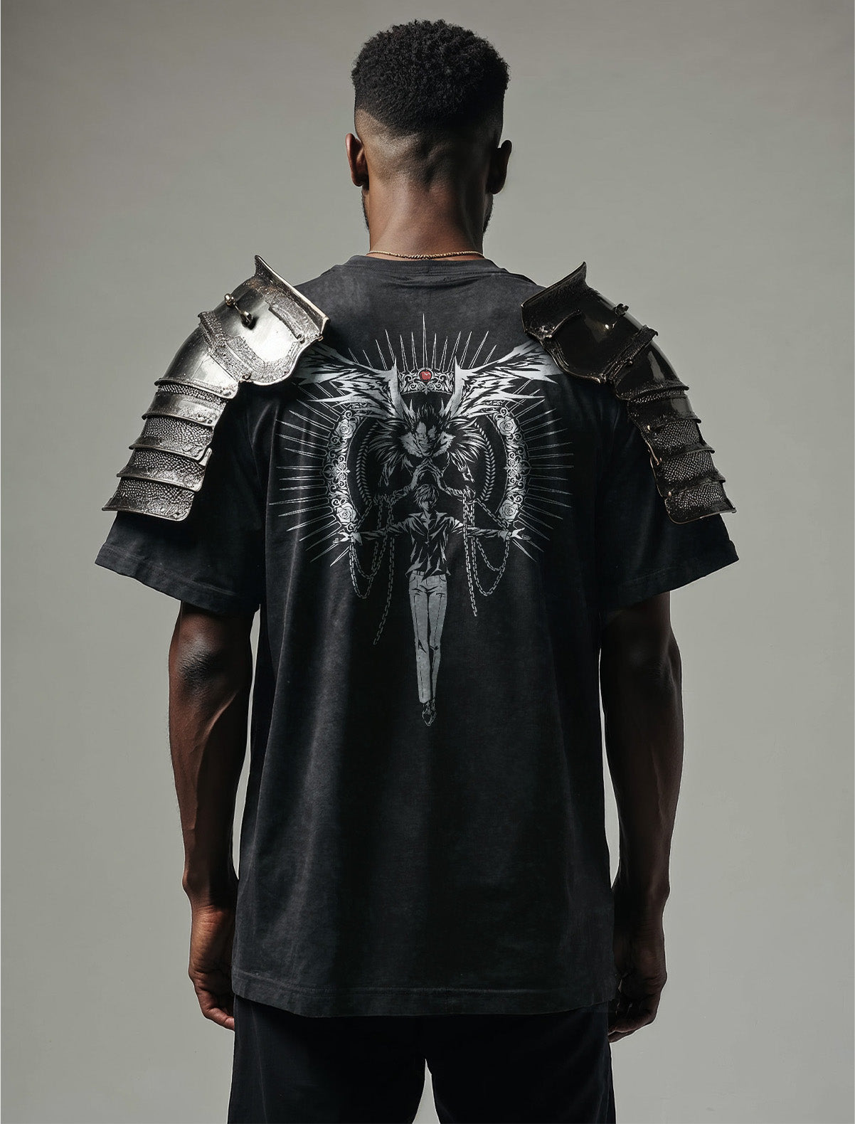 Ryuk x Light 2-seitiges Vintage-T-Shirt