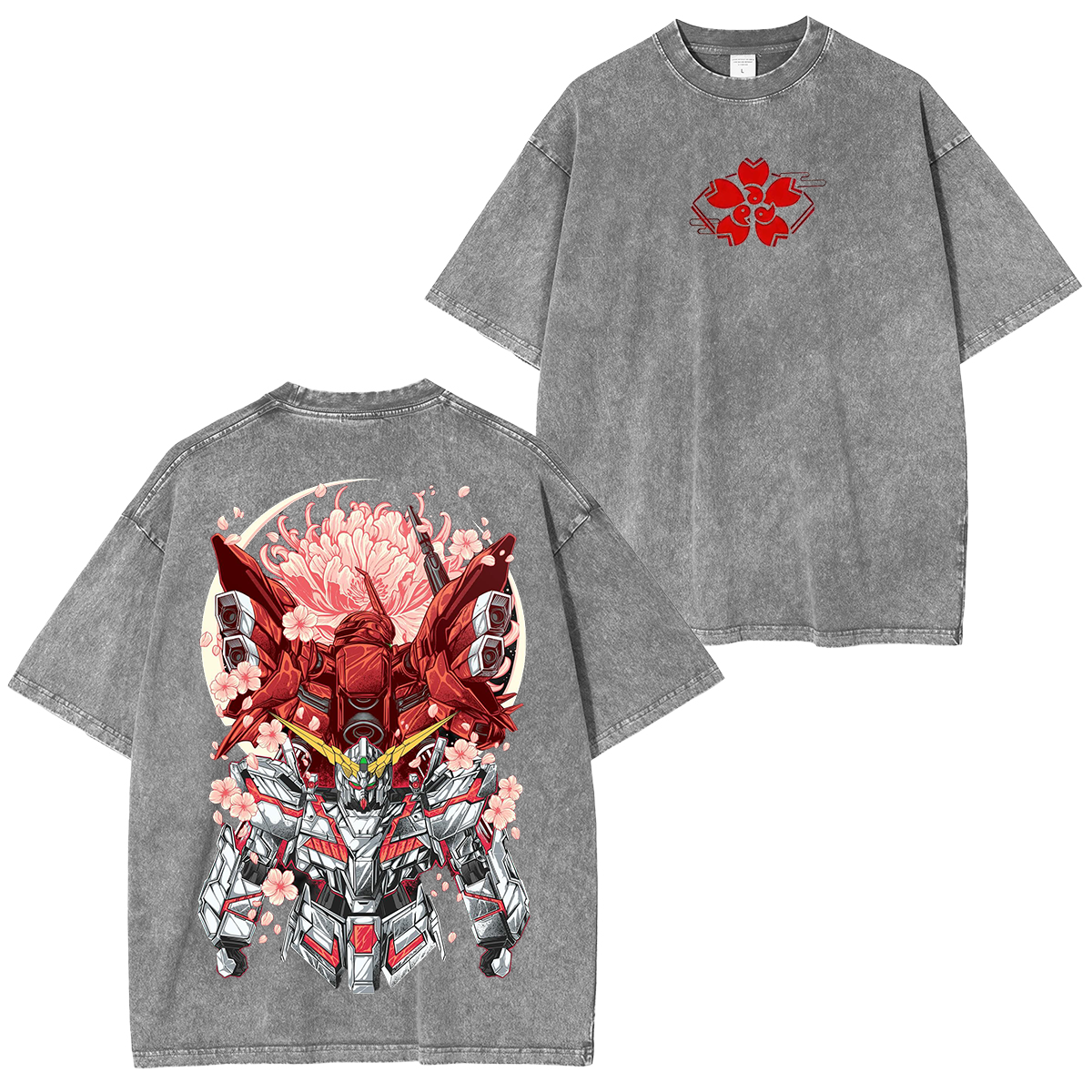 Gundam Unisex Washed T-Shirt