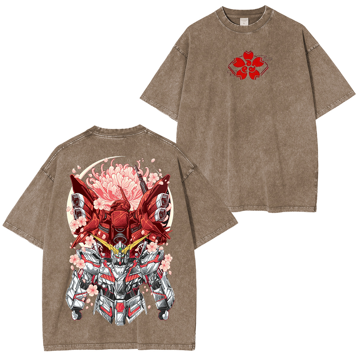 Gundam Unisex Washed T-Shirt