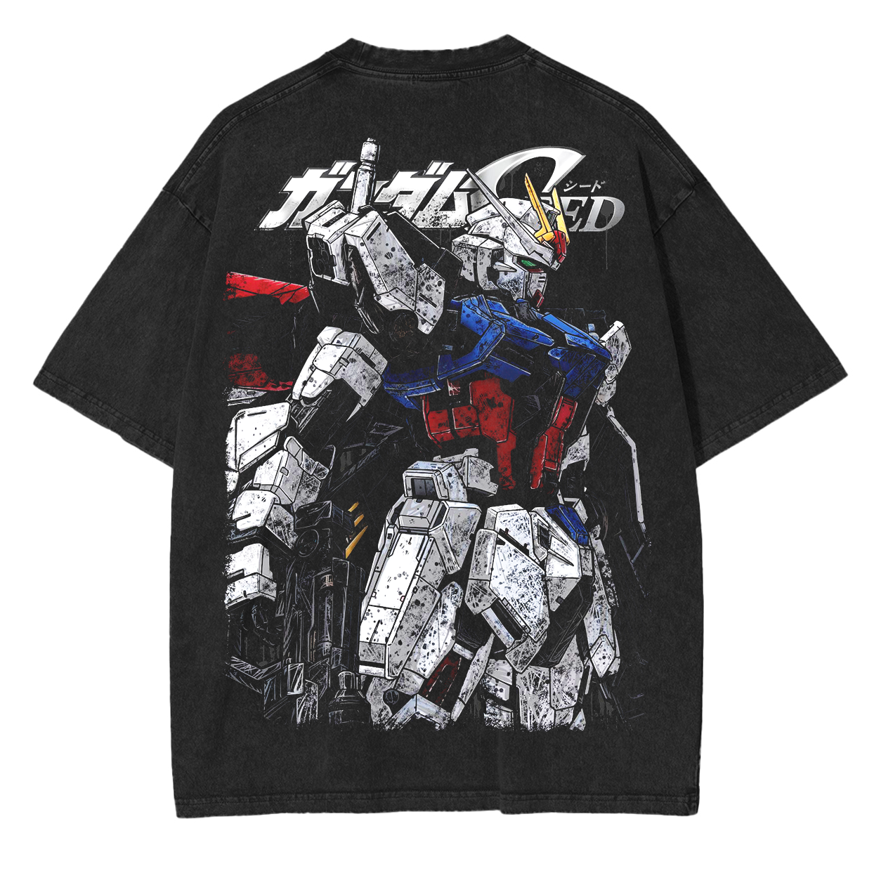 Gundam Mobile Suit Unisex Washed T-Shirt