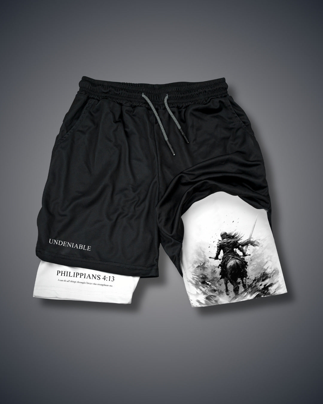 Philipper 4:13 Krieger Performance Shorts