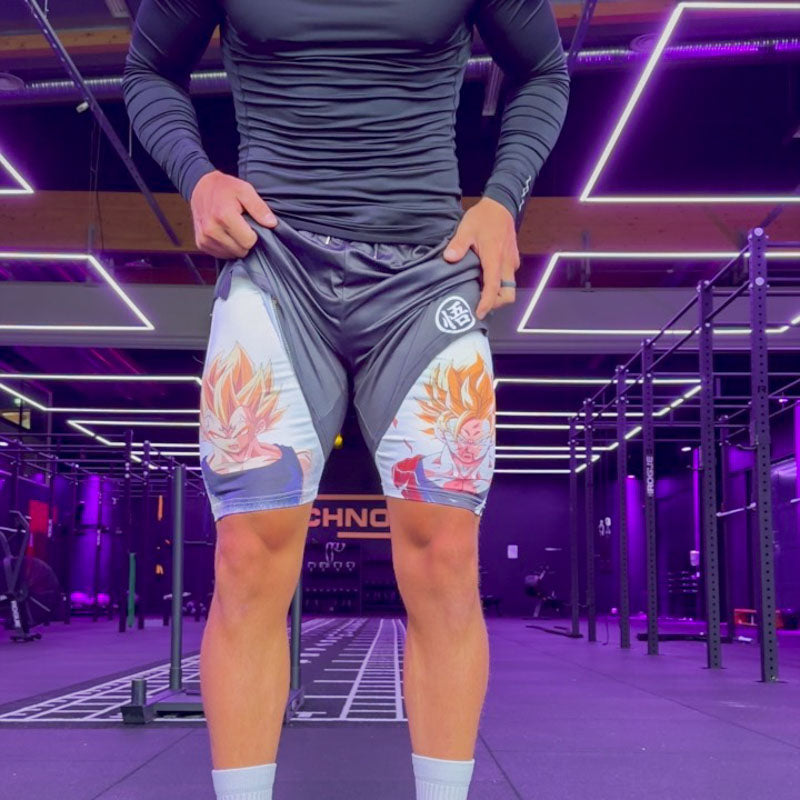 Dragon Ball Performance Shorts - Schwarz