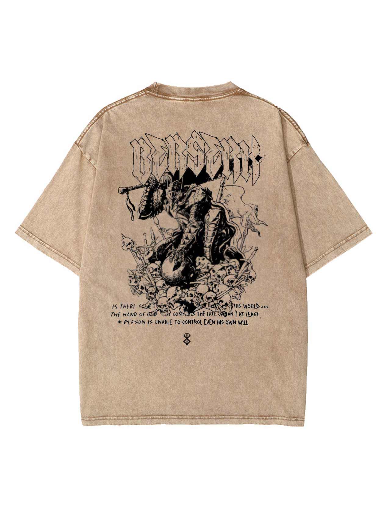 Vintage-T-Shirt mit Stickerei „Guts Bloodshed“