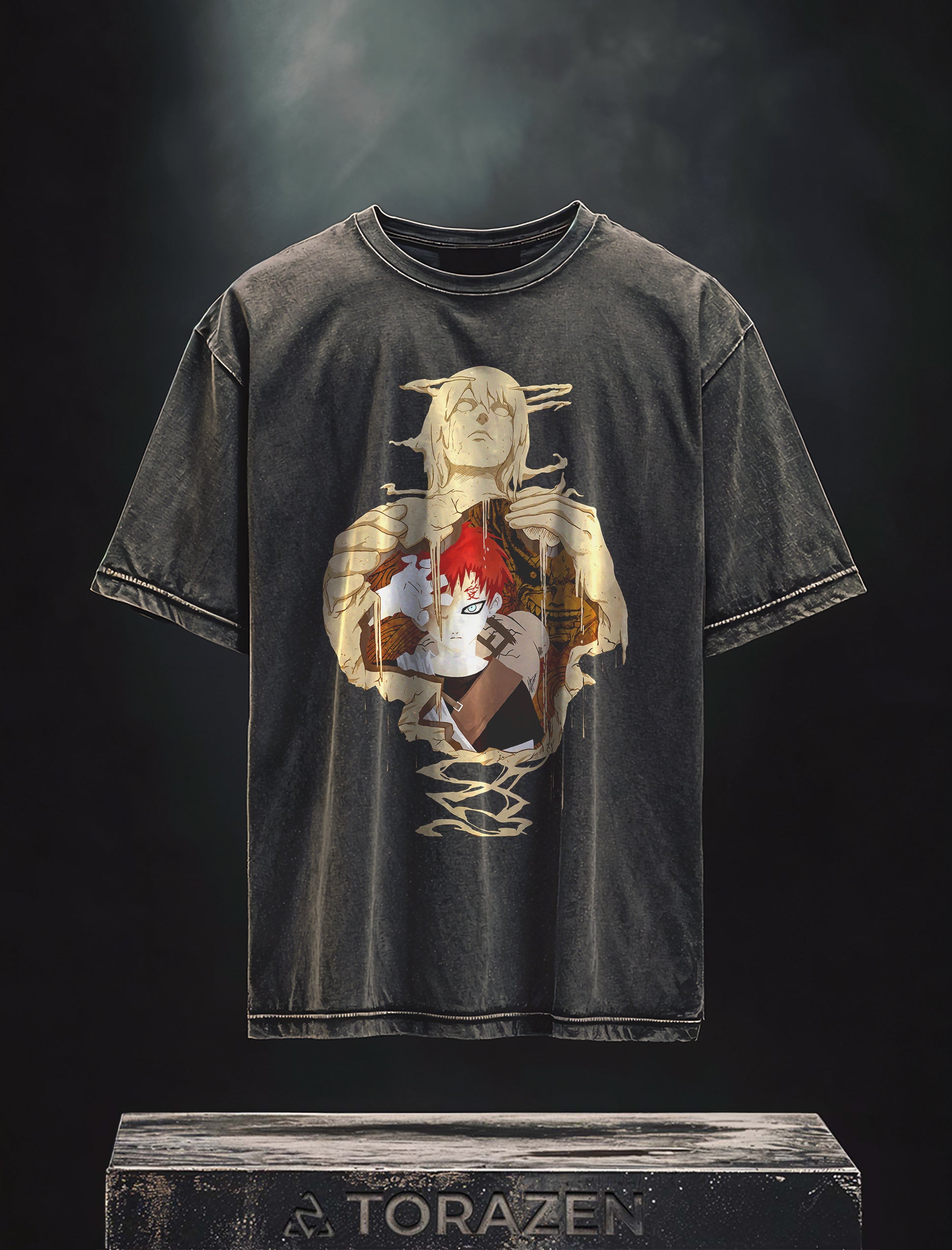 Vintage-T-Shirt „Gaara Sand Protection“