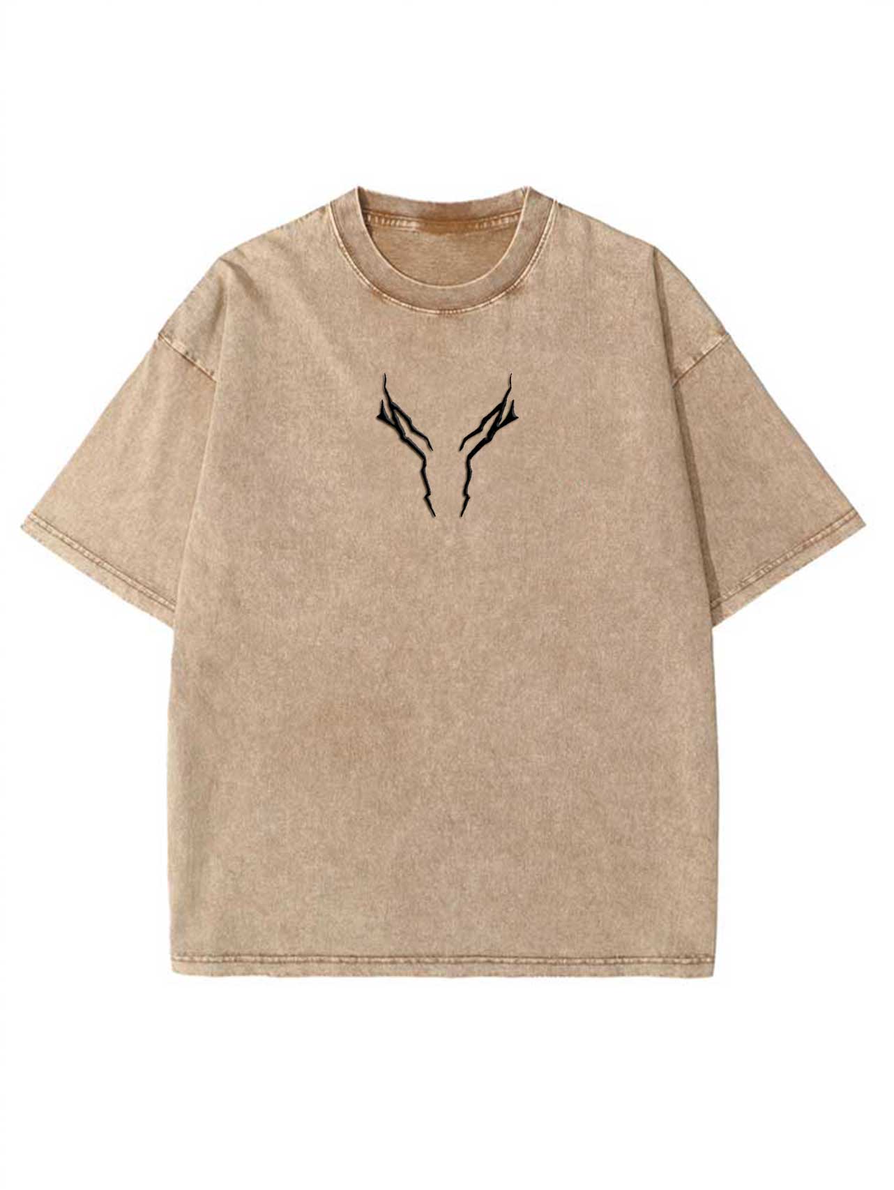 Vintage-T-Shirt mit Stickerei „Guts Bloodshed“