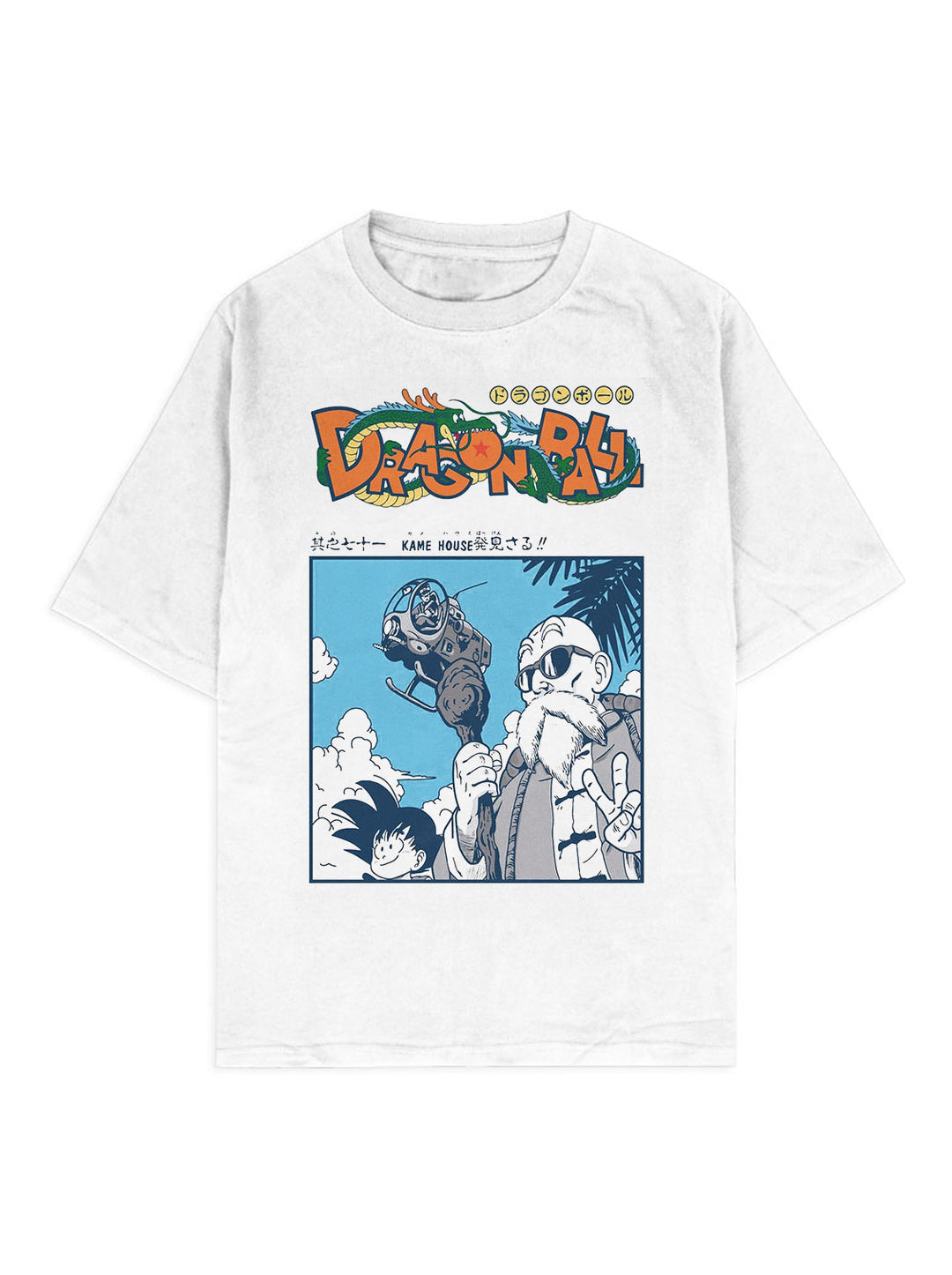 Roshi's Island Retro-T-Shirt