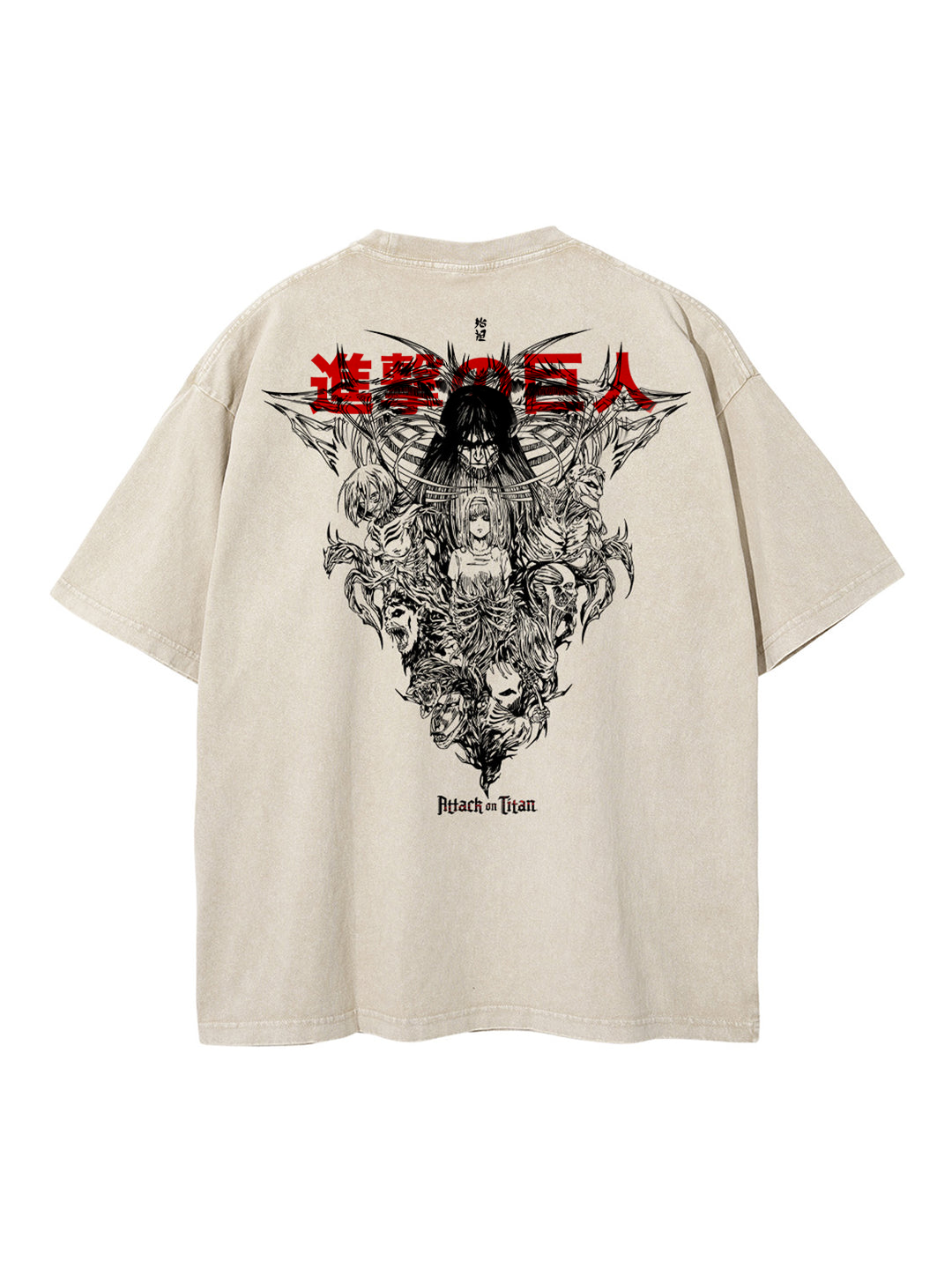 2-seitiges Vintage-T-Shirt „AoT Freedom“