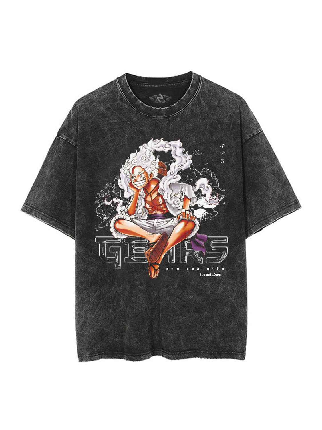 Fifth Gear Luffy Vintage-T-Shirt