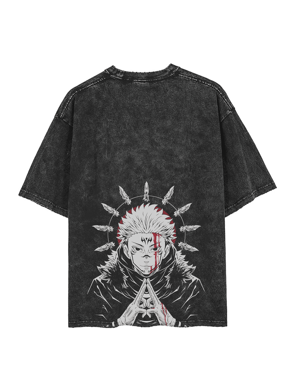 King Cursed 2-seitiges Vintage-T-Shirt