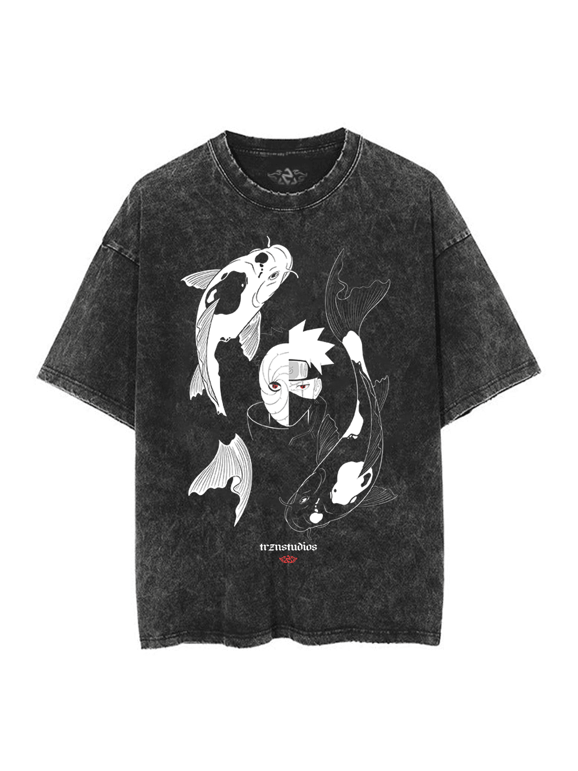 Vintage-T-Shirt „Obito x Kakashi“