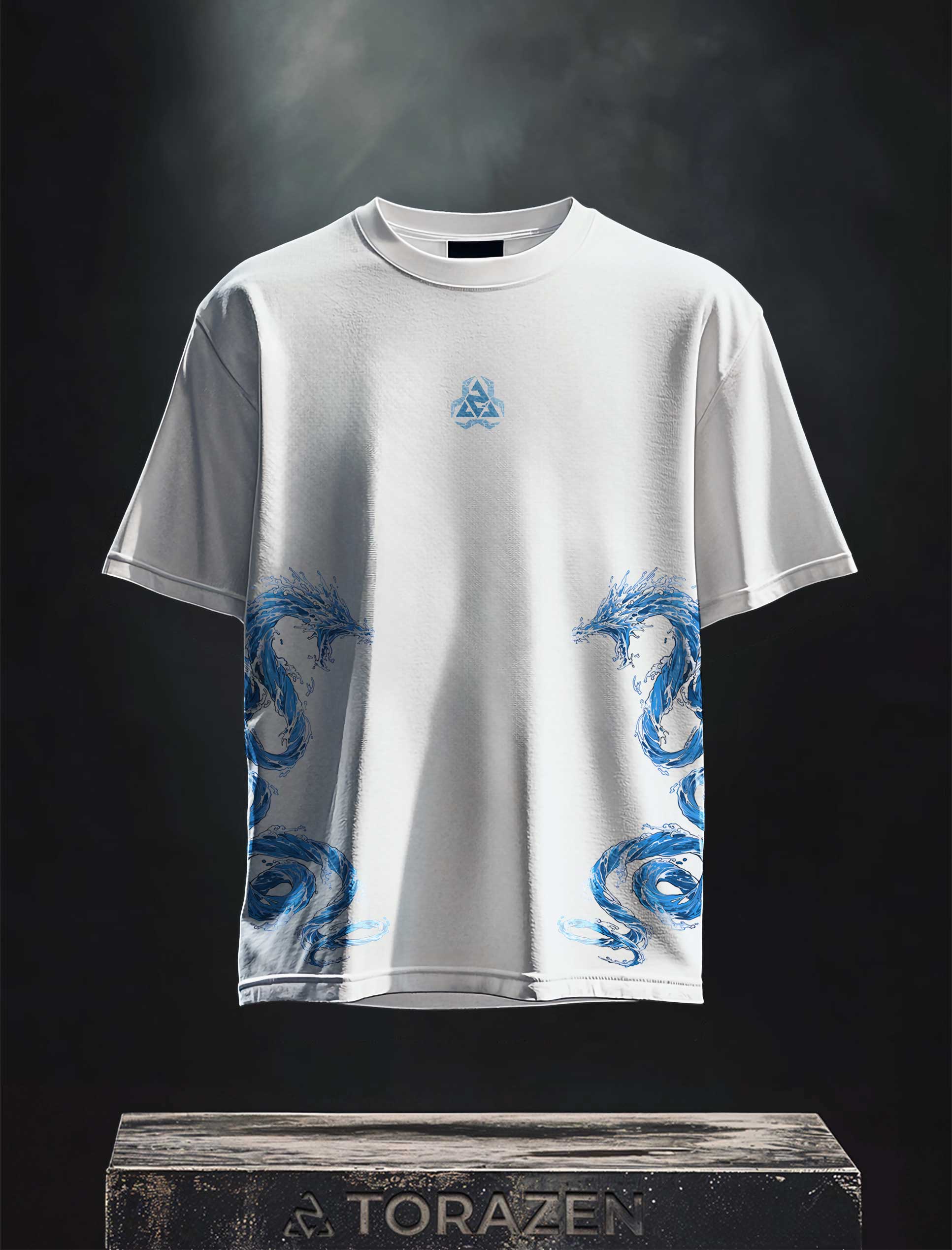 Vintage-T-Shirt „Water Dragon“