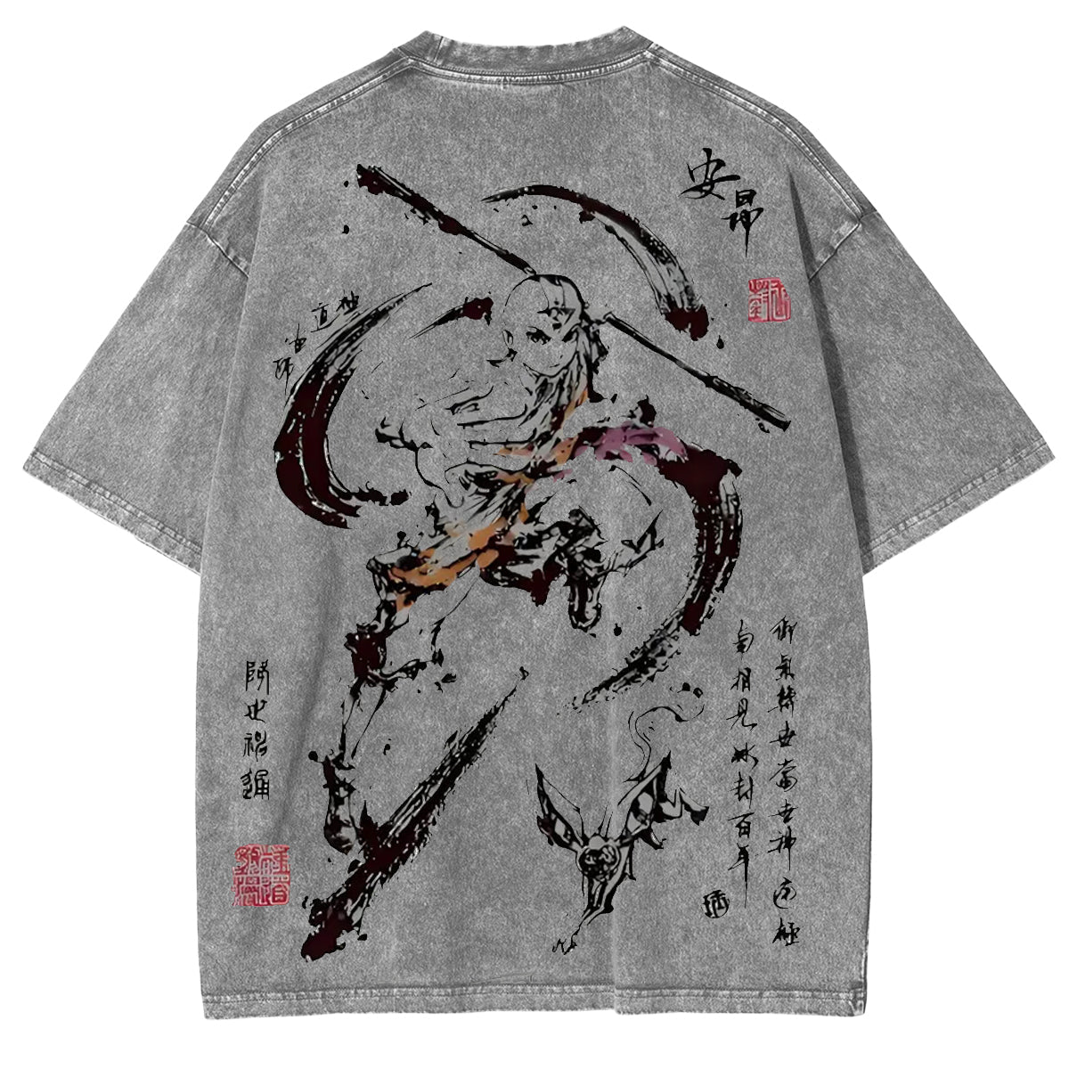 Aang-Shirt, Avatar: Der Herr der Elemente, animiertes Shirt, Vintage-T-Shirt, Herrenbekleidung, Top, Unterwäsche, T-Shirt