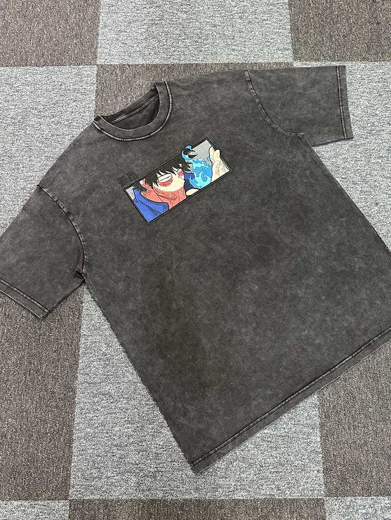 Dabi Stickerei-T-Shirt