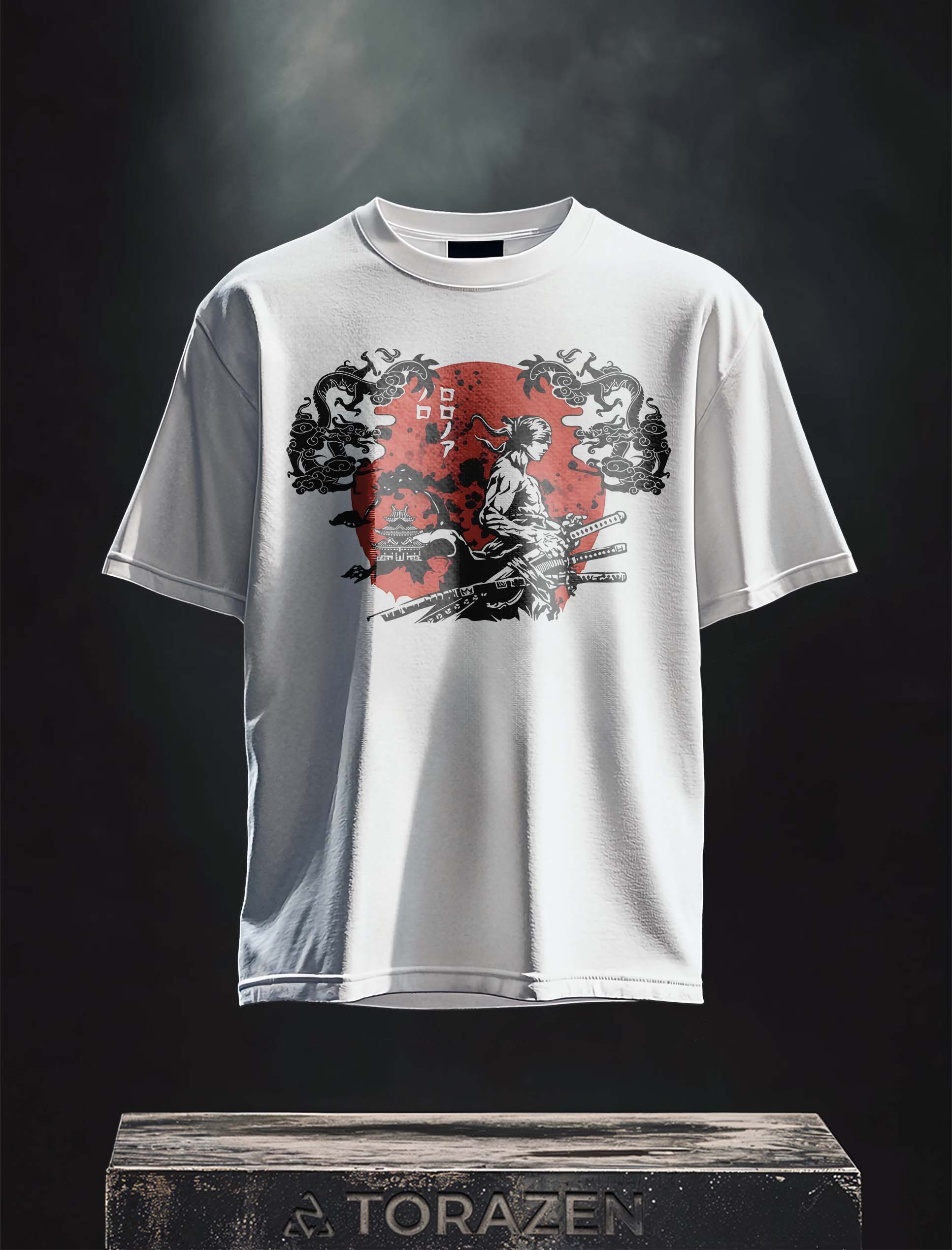 Vintage-T-Shirt „Zoro Sword Fury“ T-Shirt