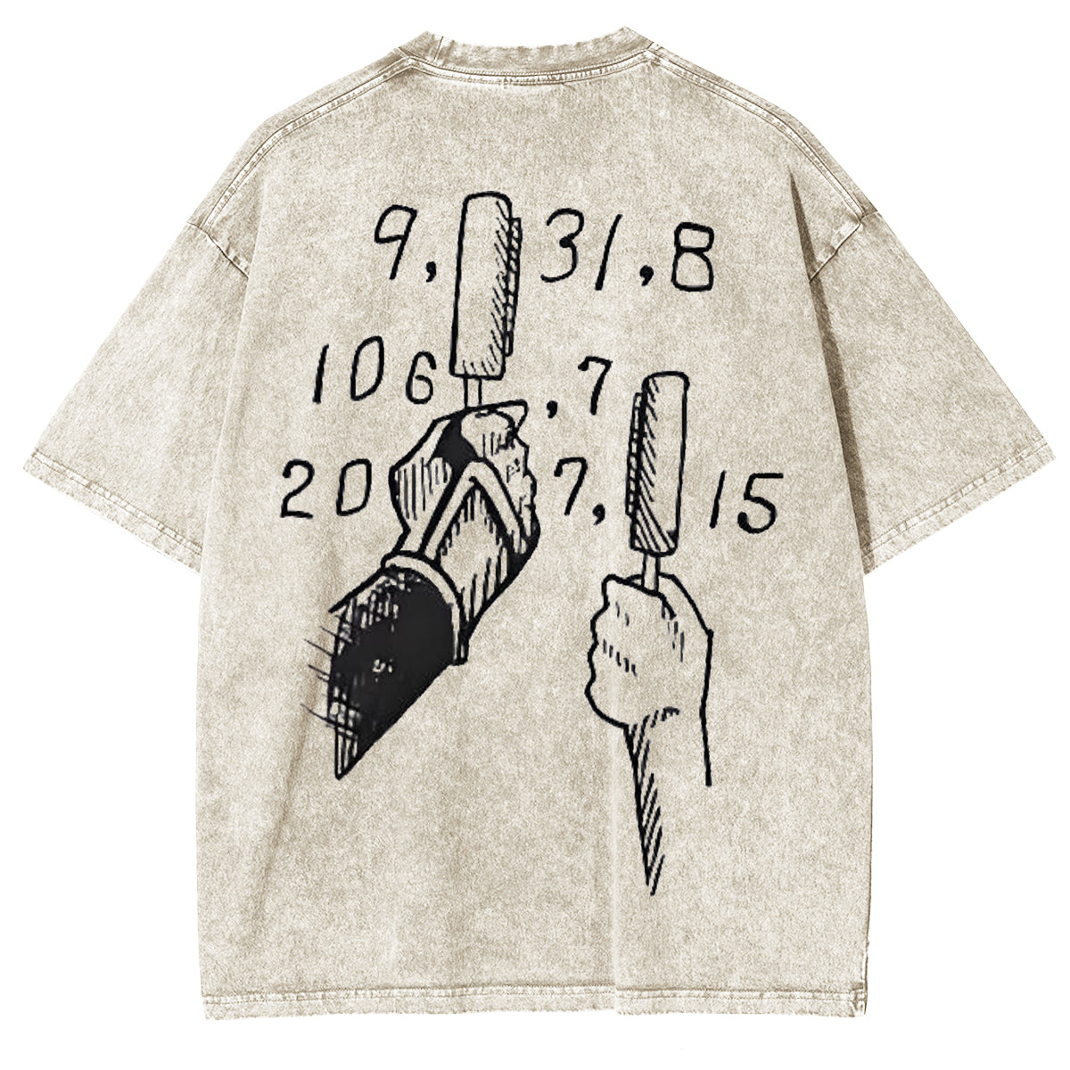 Jiraiya – Naruto Uzumaki Anime-T-Shirt, doppelt bedruckt, Vintage, gewaschen, Unisex