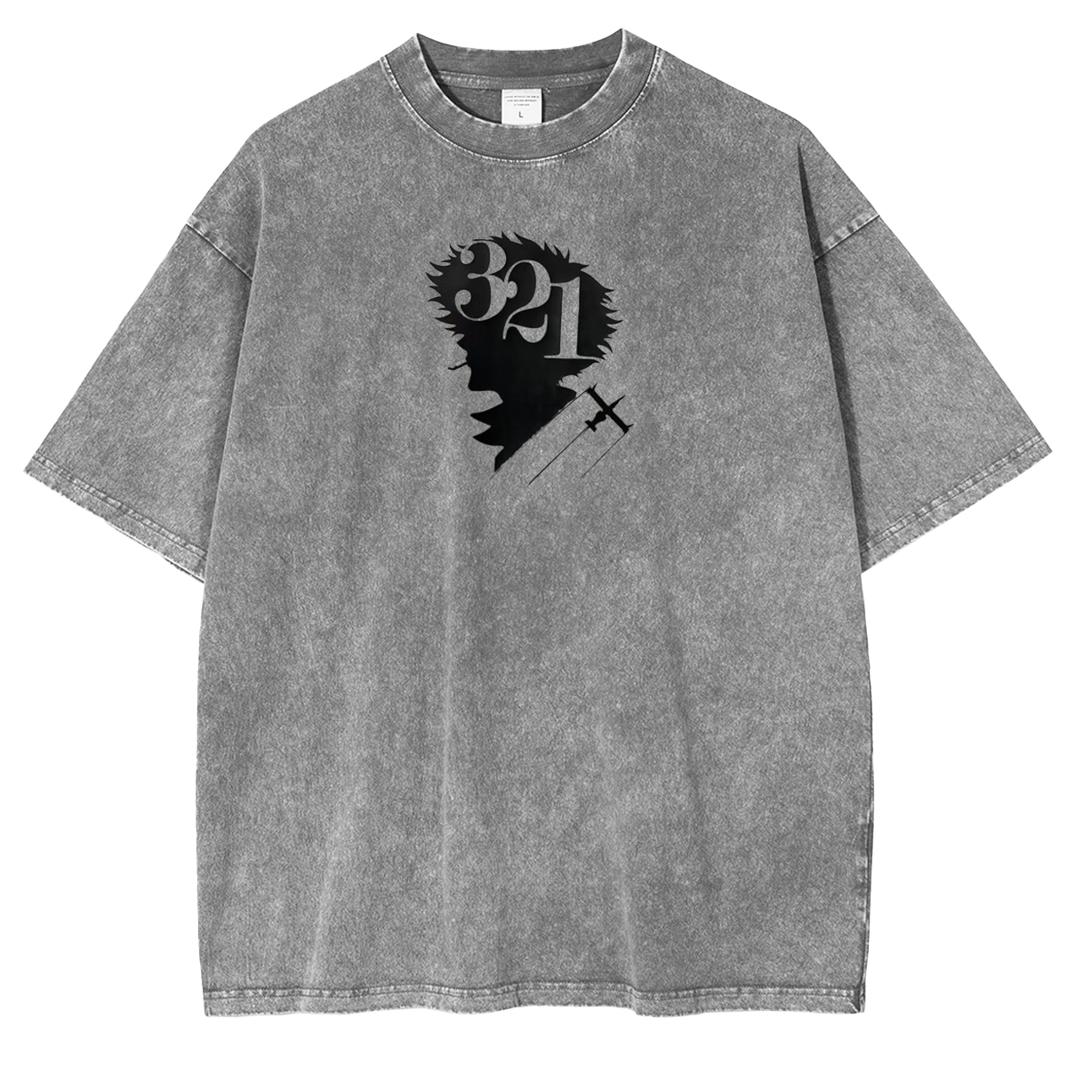 Cowboy Bebop Spike Spiegel Vintage T-Shirt (gewaschen)