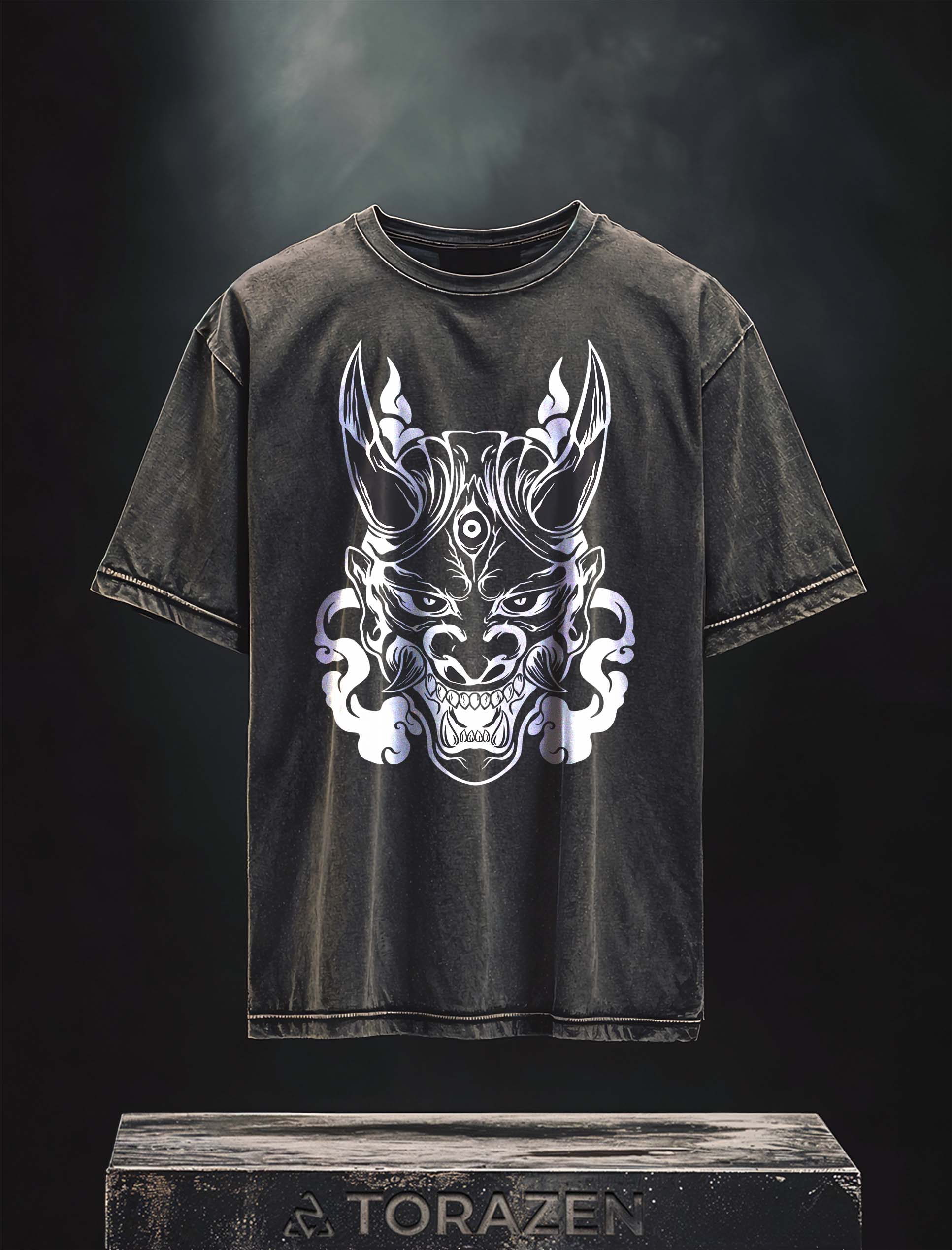 Oni Shadow Spirit Vintage-T-Shirt
