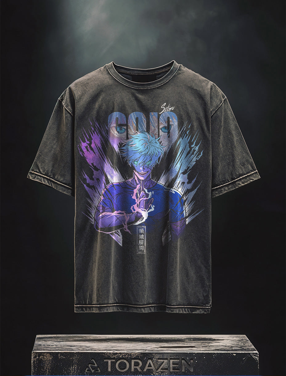Gojo Satoru Limitless Vintage-T-Shirt