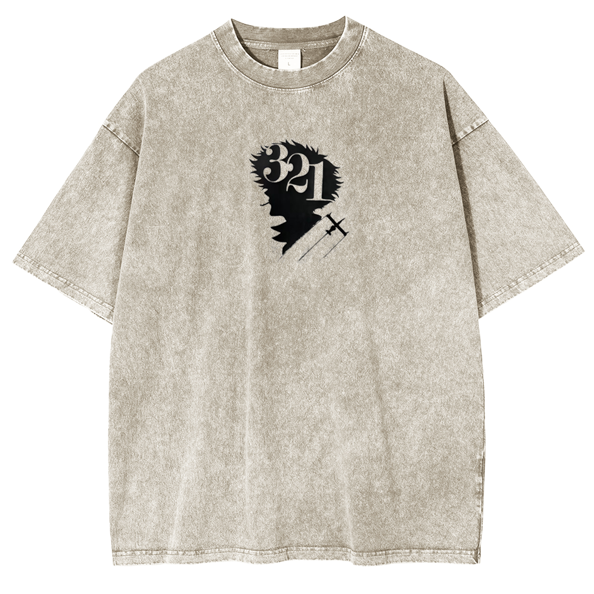 Cowboy Bebop Spike Spiegel Vintage T-Shirt (gewaschen)