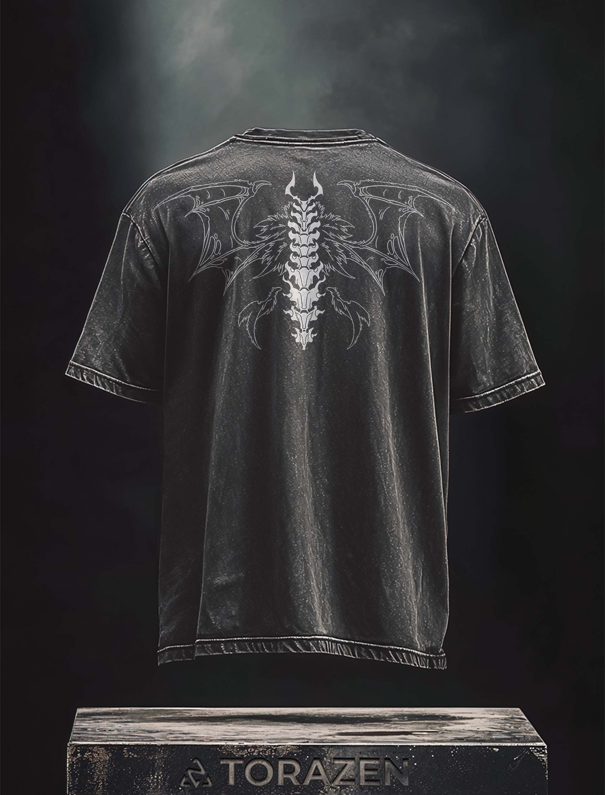 Vintage-T-Shirt „Ulquiorra Fallen Wings“