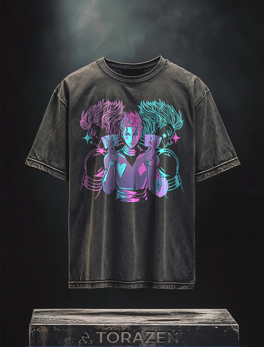 Hisoka Trickster Vintage-T-Shirt