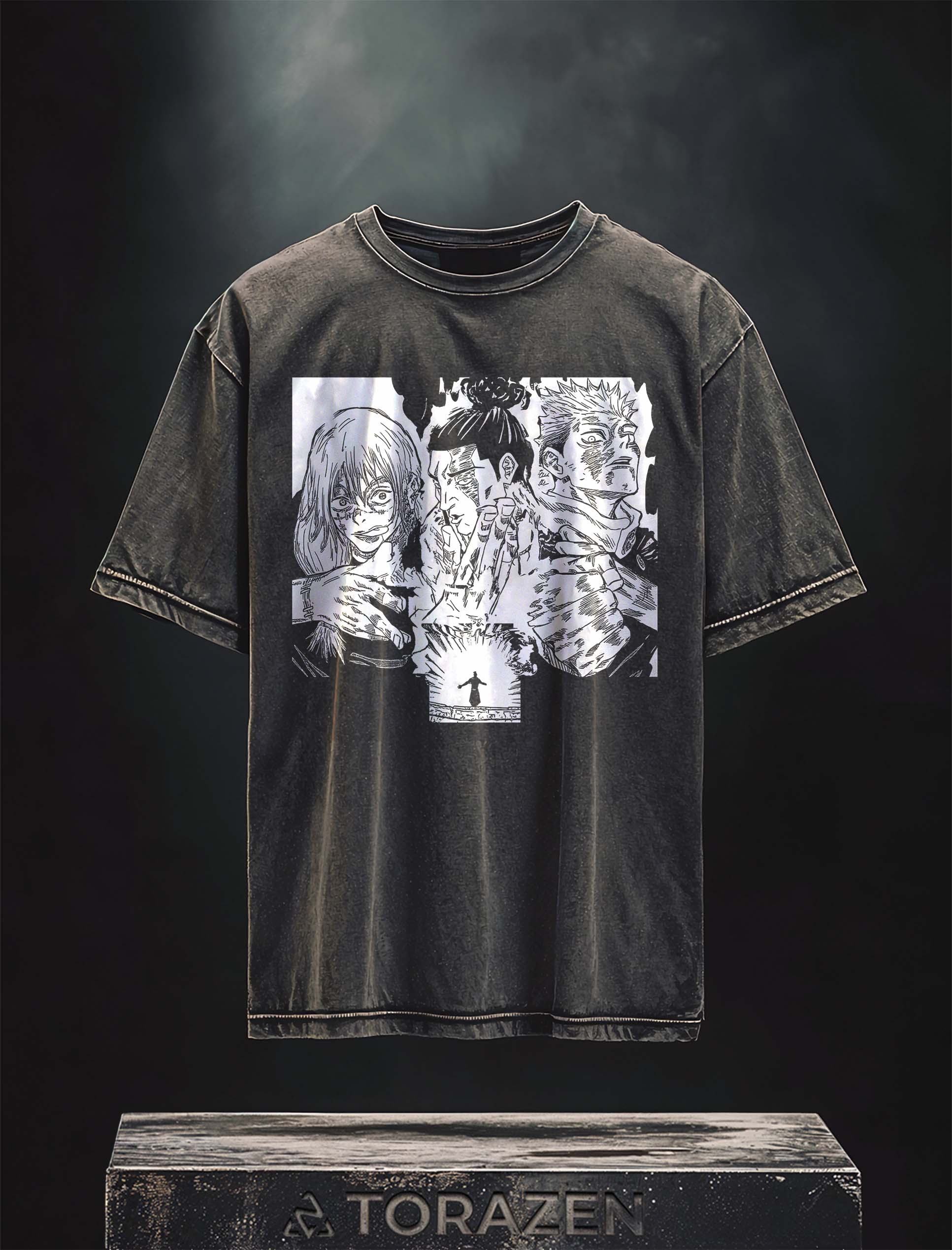 Black Flash 120 % Vintage-T-Shirt