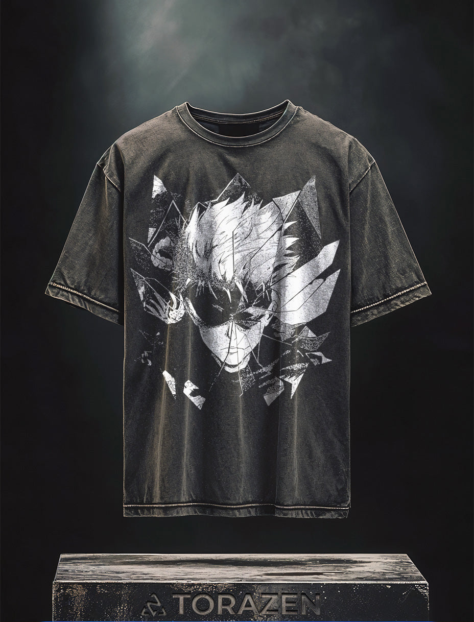 Gojo Shattered Illusions Vintage-T-Shirt