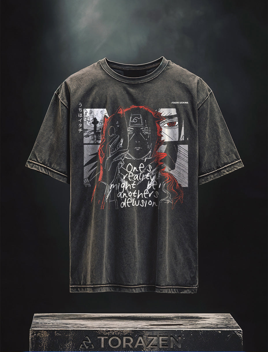 Vintage-T-Shirt „Itachi‘s Reality of Delusion“