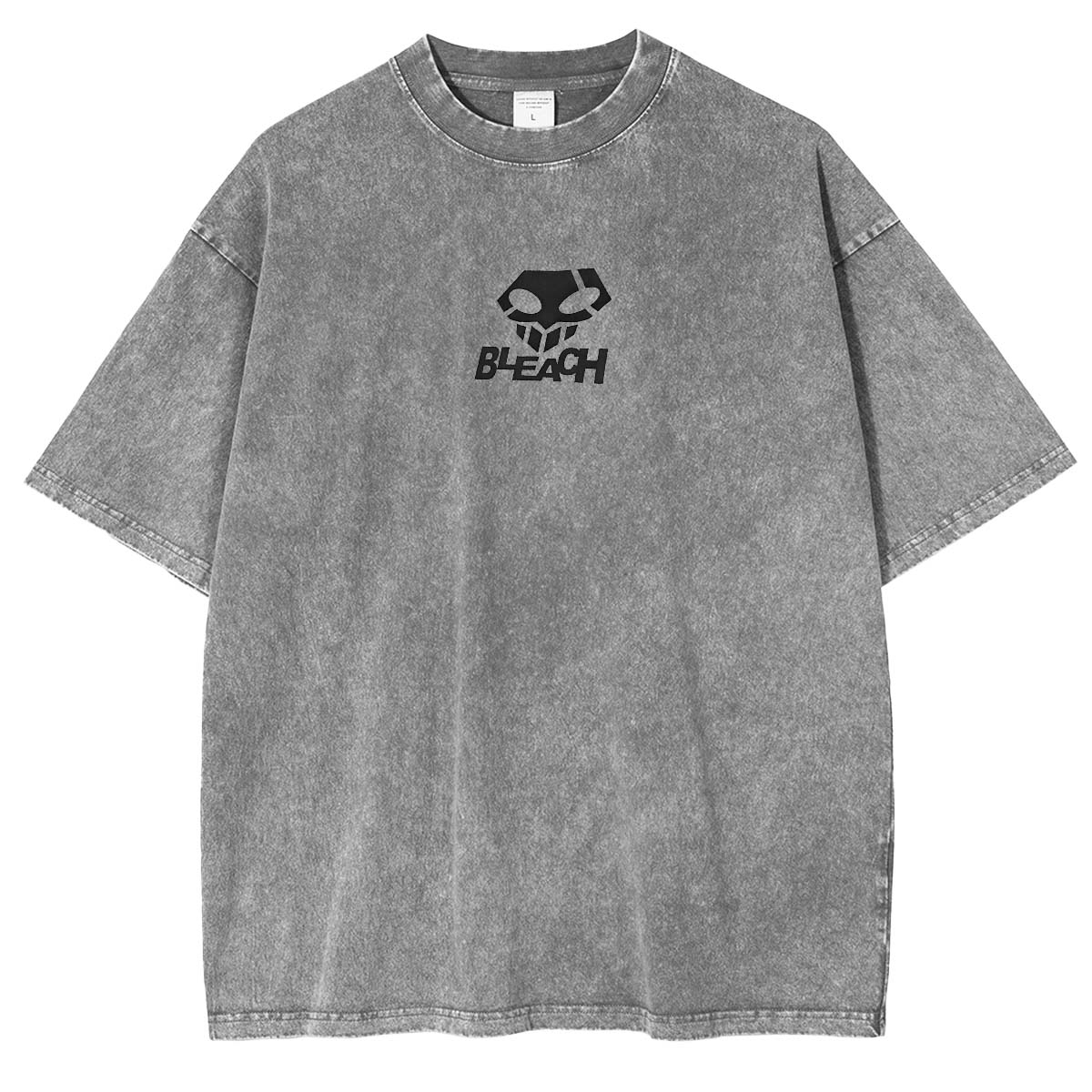 Ichigo Bleach Anime Doppeldruck Vintage T-Shirt (verwaschen)