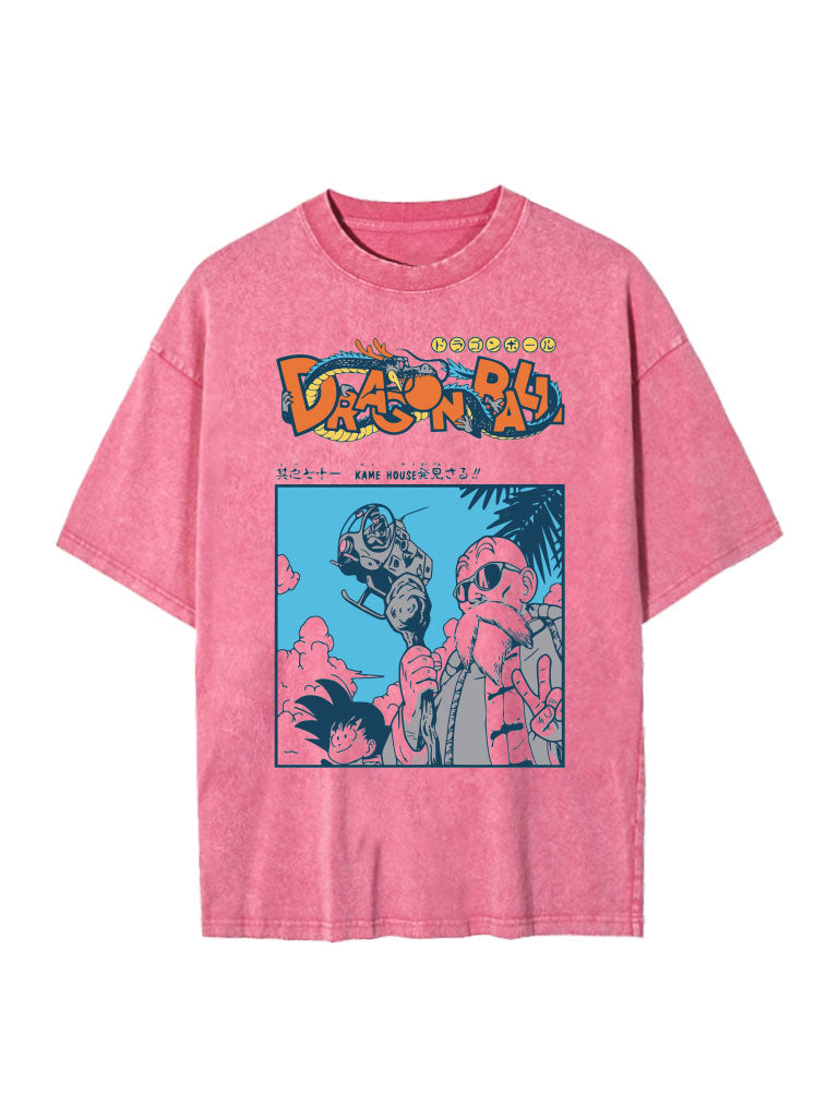 Vintage-T-Shirt „Roshi Island“