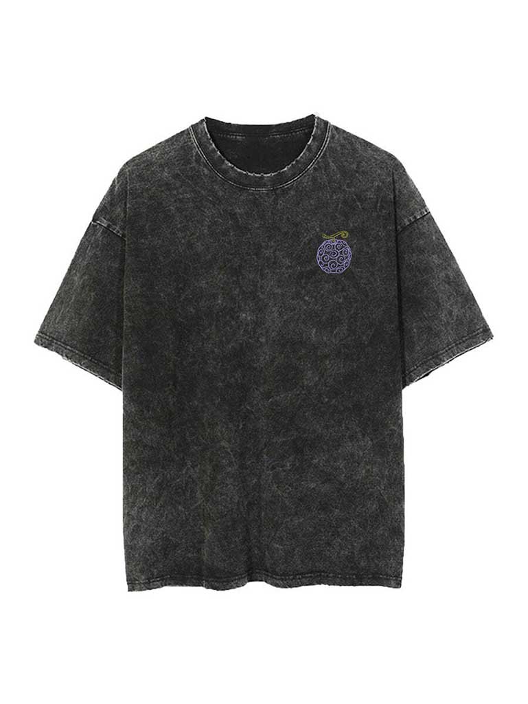 Gum Gum Stickerei-T-Shirt