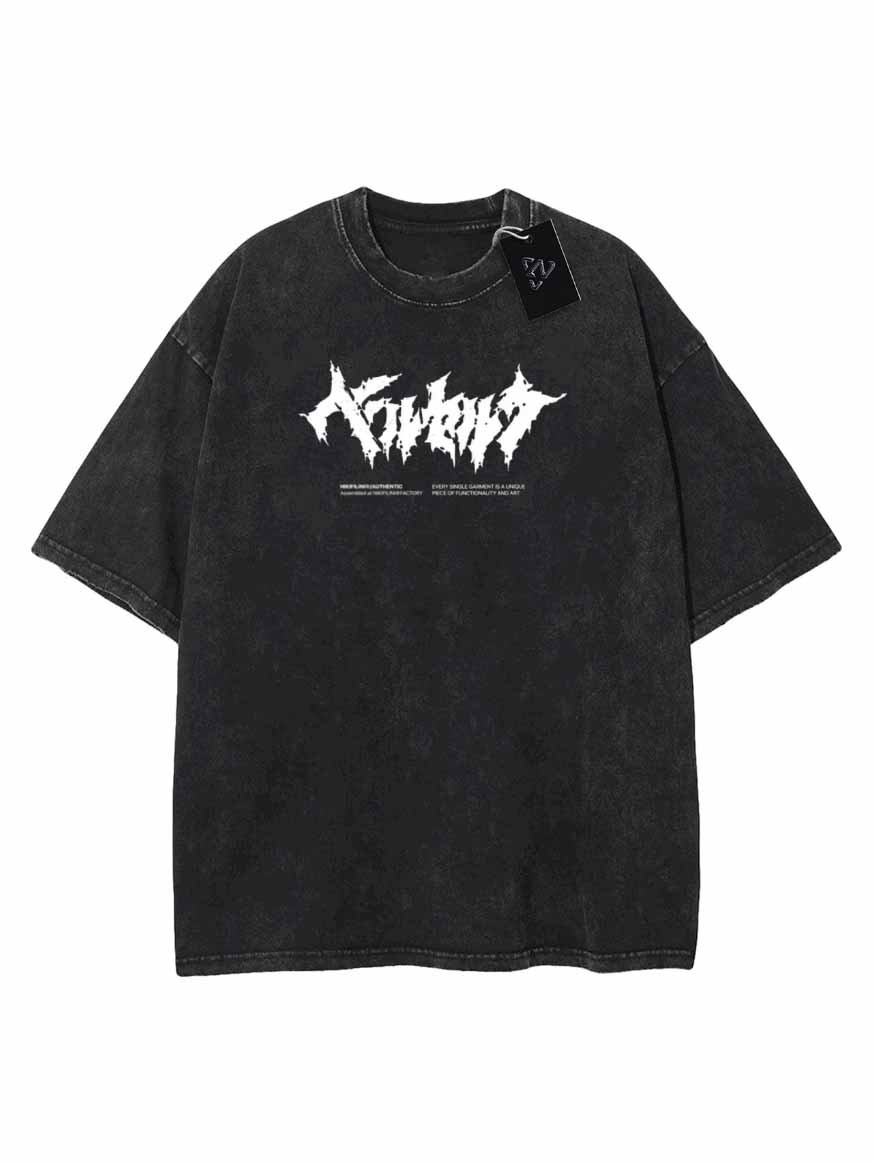 Skull Knight 2-seitiges Vintage-T-Shirt