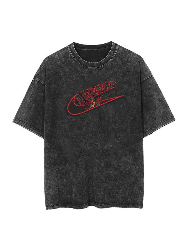 Swoosh Reconstructed V3 Stickerei-T-Shirt