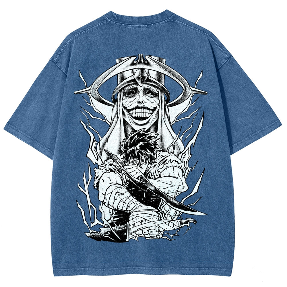 Solo Leveling Unisex-T-Shirt, gewaschen