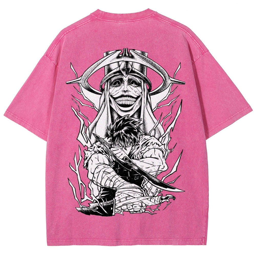 Solo Leveling Unisex-T-Shirt, gewaschen