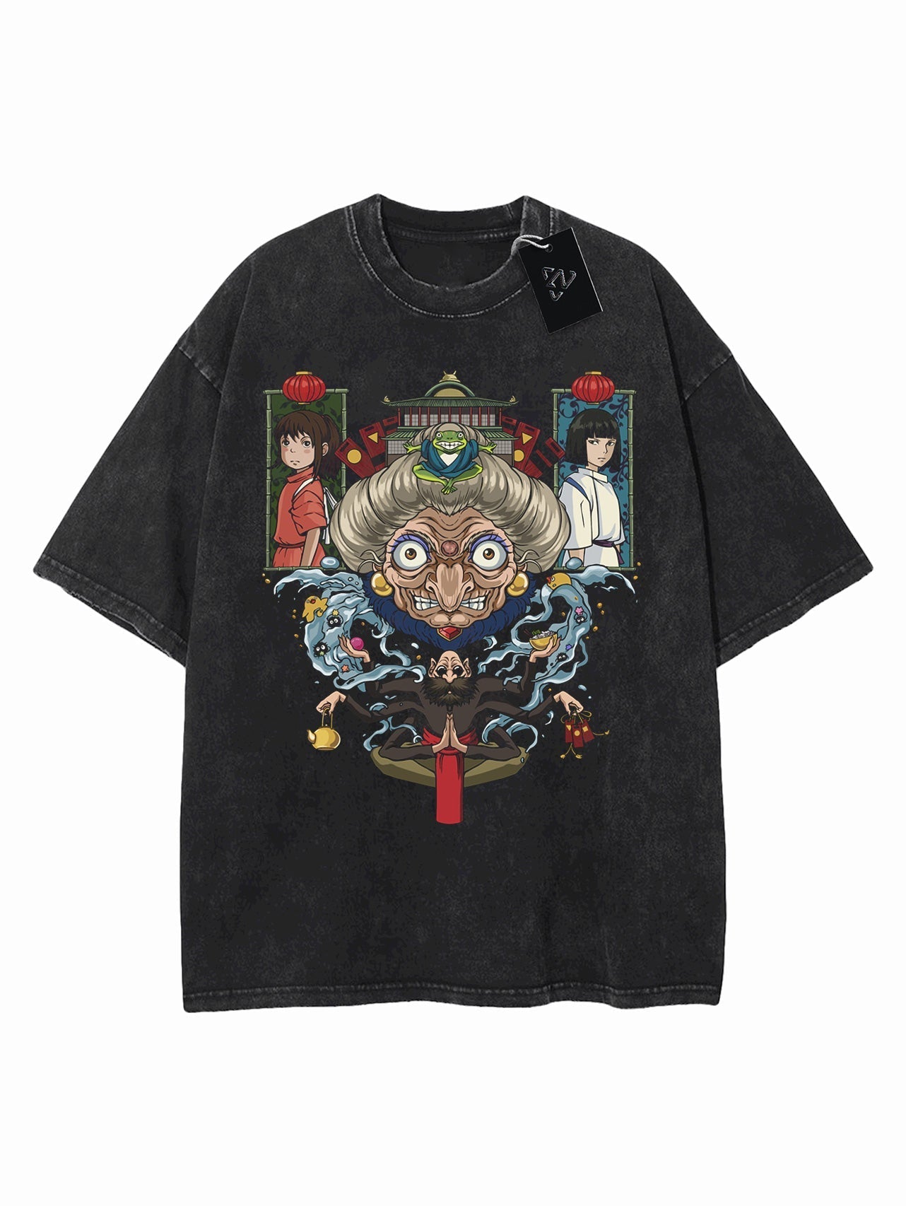 Spirited Away Vintage-T-Shirt