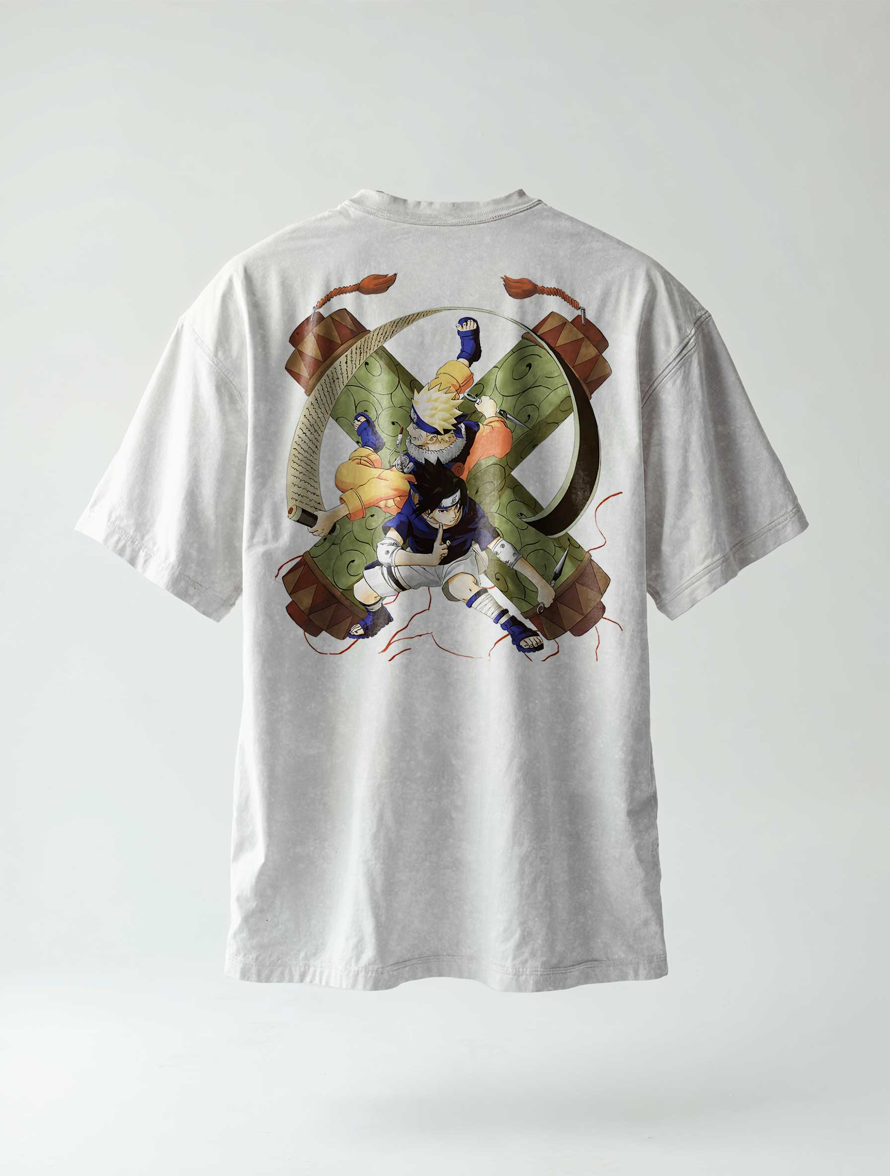 Sasuke x Naruto Vintage-T-Shirt
