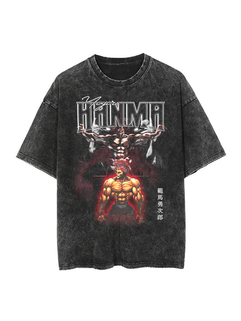 Yujiro Hanma Vintage-T-Shirt