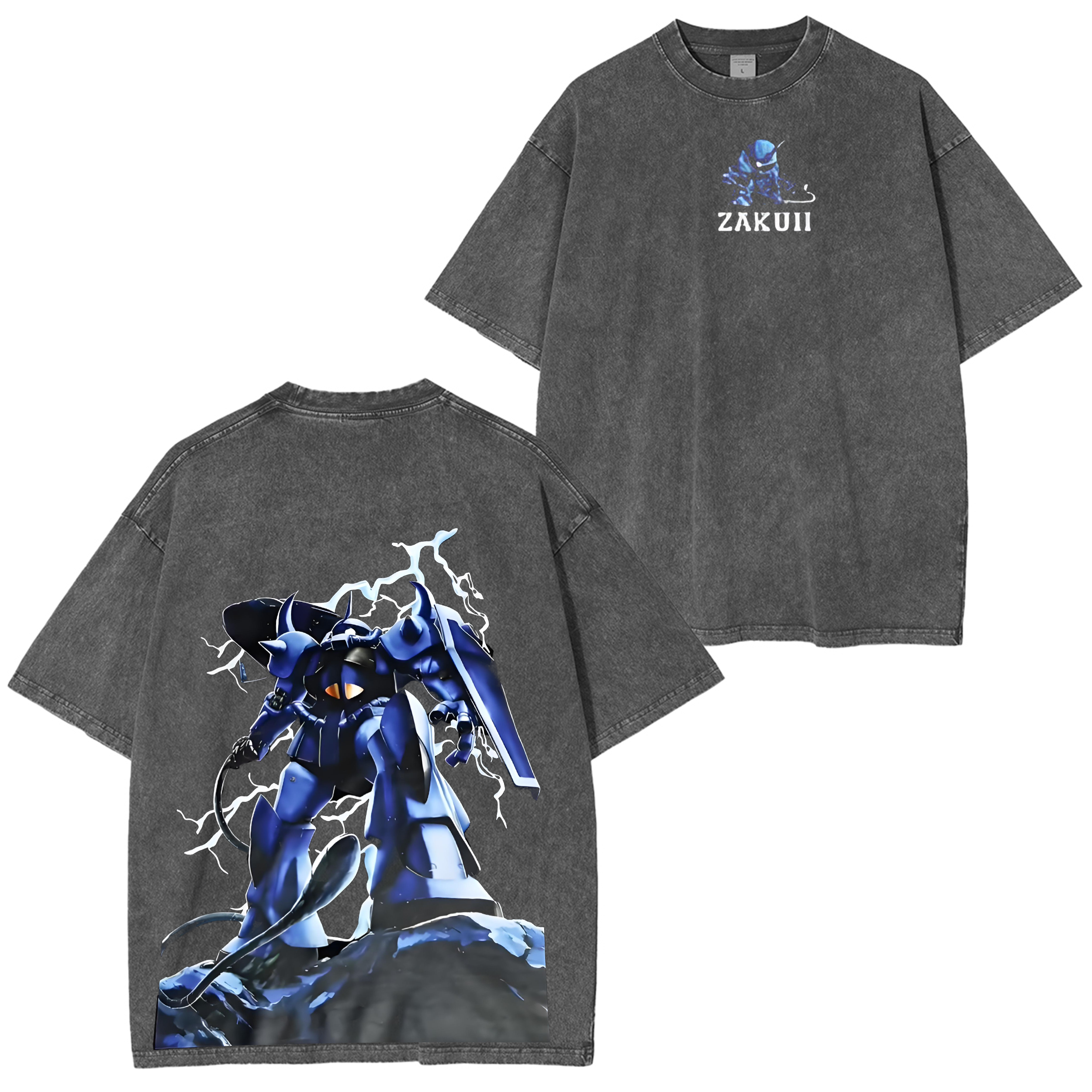 Mobile Suit Gundam Vintage Unisex Washed T-Shirt