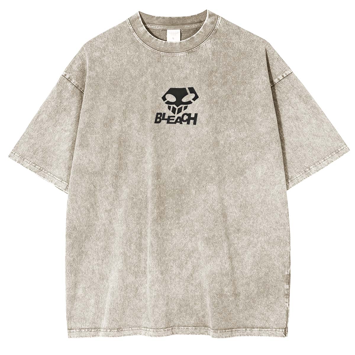 Ichigo Bleach Anime Doppeldruck Vintage T-Shirt (verwaschen)