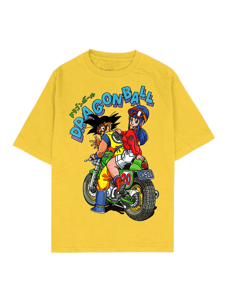 DBZ Retro Yellow T-Shirt