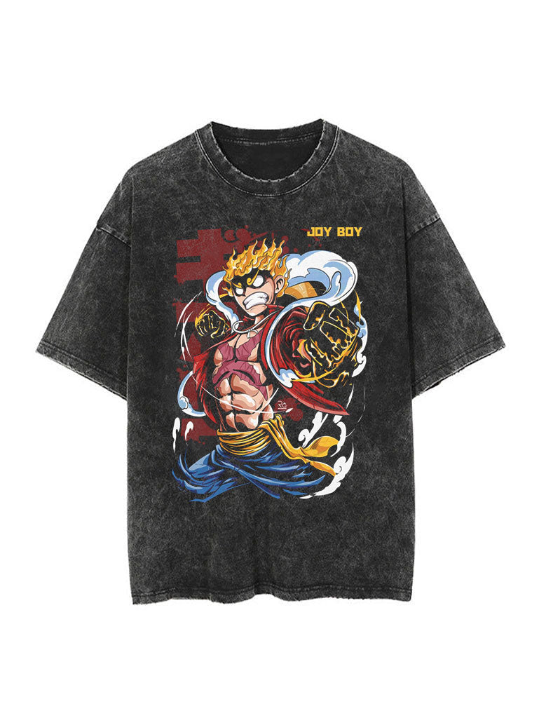 Joy Boy Luffy Vintage-T-Shirt